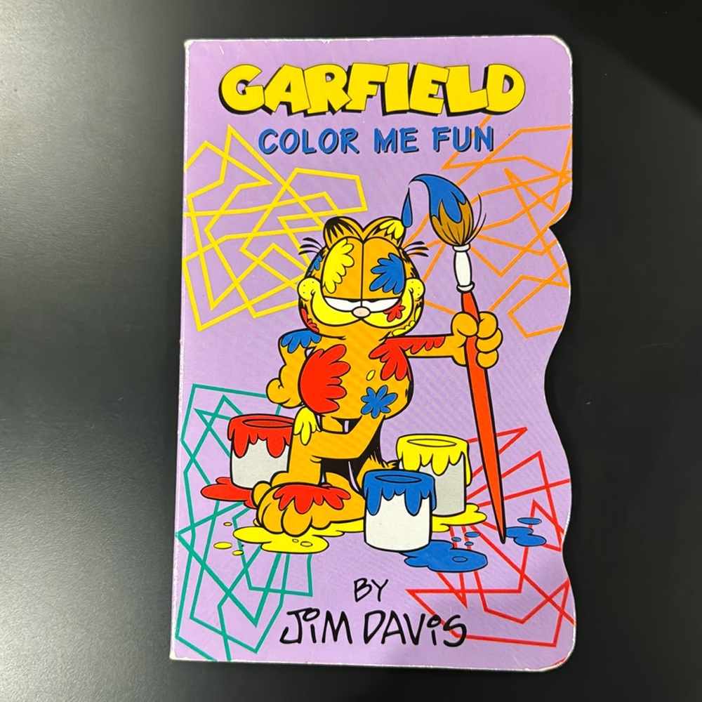 Garfield: Color Me Fun by Jim Davis - Children’s Hardcover Board Book